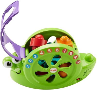 Fisher Price Muzyczny Ślimak FRB88 -NIEMIECKI 6m+