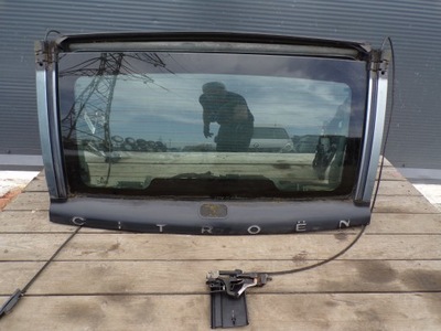 Крышка багажника задняя стекло петли механизм bez тросов citroen c3 pluriel k2 фото №1