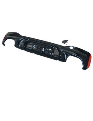 Дифузор bmw g30 look m5 competition black глянцевий фото №1