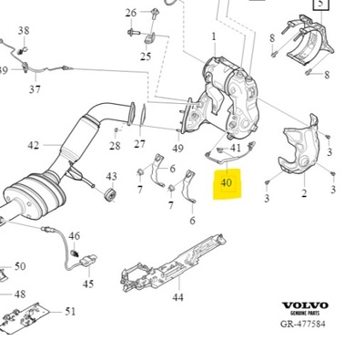 SENSOR TEMPERATURE VOLVO 32360231  