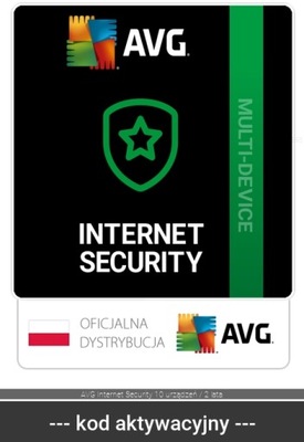 AVG Internet Security 10 urządzeń / 2 lata