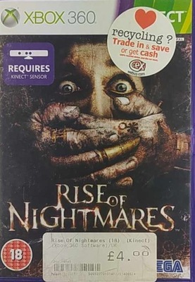 Xbox 360 Kinect Rise Of Nightmares