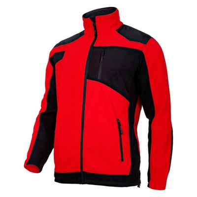 LAHTI PRO BLUZA РОБОЧА POLAROWA ZE WZMOCNIENIAMI RED/BLACK L4011504