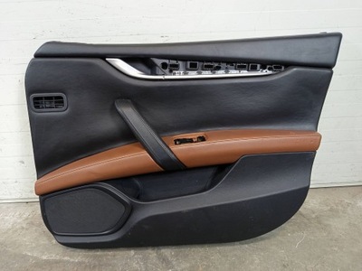 Обшивка обивка дверь правый перед maserati ghibli фото №1