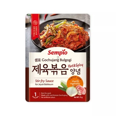 Ostry sos chili Gochujang Bulgogi 75g Jeyuk Bokkeum