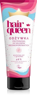 Hair Queen proteinowa odżywka włosy średnioporowate