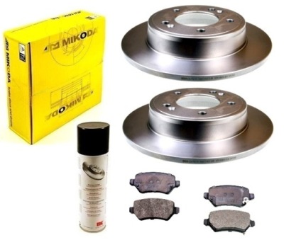 Гальмівні диски гальмівні колодки hyundai i30 ii gd kia ceed ii jd 2012- pro ceed задня kpl 262mm фото №1