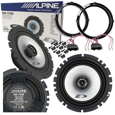 ALPINE ALTAVOCES DISTANCIAS PARA SEAT TOLEPARA IBIZA CORDOBA 6L LEON SKODA FABIA 1  