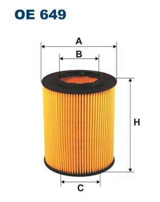 OE649 FILTER OILS  