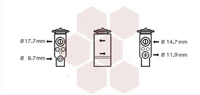 VAN WEZEL 09001219 КЛАПАН РАСШИРИТЕЛЬНЫЙ, КОНДИЦИОНЕР