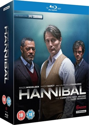 . Hannibal sezony 1-3 12 Blu-ray kompletny serial