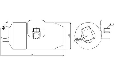 Nissens 95027 осушитель, кондиционер фото №1