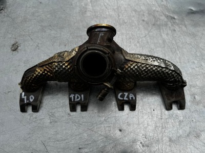 Audi q7 sq7 a8 d5 4.0 tdi cza труба коллектор выпускной v8 tdi фото №1