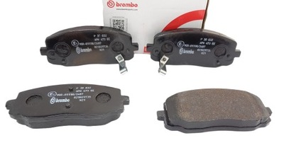 КОЛОДКИ ГАЛЬМІВНІ ОСІ ПЕРЕД BREMBO HYUNDAI I10 KIA PICANTO