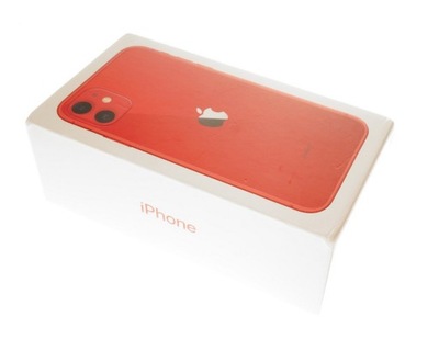Pudełko Apple iPhone 11 128GB red ORYG