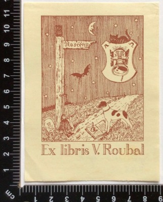 Ex-libris V.Roubal
