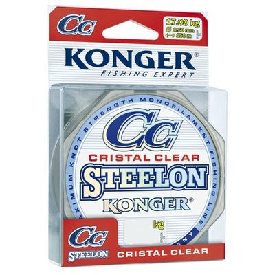 Żyłka Konger Steelon CC Cristal Clear 0,22mm / 100m