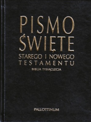 Biblia Tysiąclecia mała eko oazowa czarna