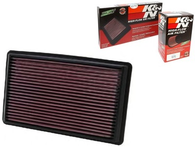 KN FILTERS TIPO DEPORTIVO FILTRO AIRE LONGITUD EXTERIOR  