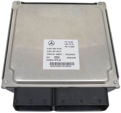 ECU MERCEDES B W246 2.2CDI A6519007600 A6519010601