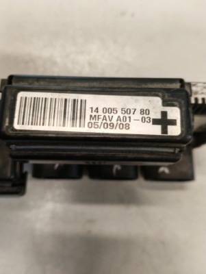 Блок управління блок керування модуль коробка 1400550780 mfava01-03 psa fiat 2.0 hdi фото №1