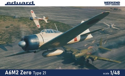 A6M2 Zero Type 21 Weekend edition Eduard 84189 skala 1/48