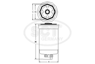 MANNOL ФИЛЬТР ТОПЛИВА LAND ROVER DISCOVERY III 04-/IV 09-/RANGE SPORT I 05-