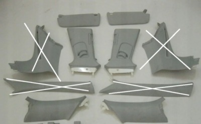 Audi a6 4g kombi стійки блок двигуна стельовий szary фото №1