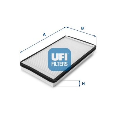 UFI 53.028.00 ФИЛЬТР, ВЕНТИЛЯЦИЯ СТОРОНЫ PASAŻE