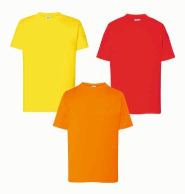 Koszulka t-shirt Dziecięca zestaw 3pak 128-134cm