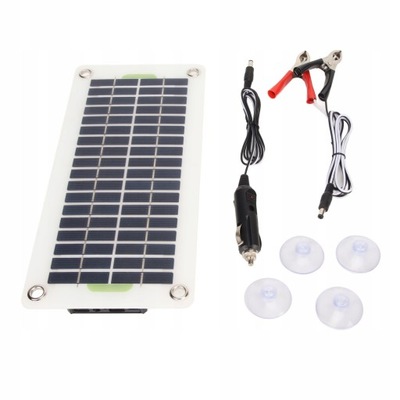 TRANSPORTABLE PANEL SOL 12V 30W IMPERMEABLE USB  