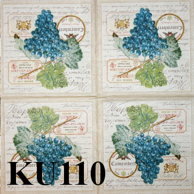 Serwetka decoupage KU110