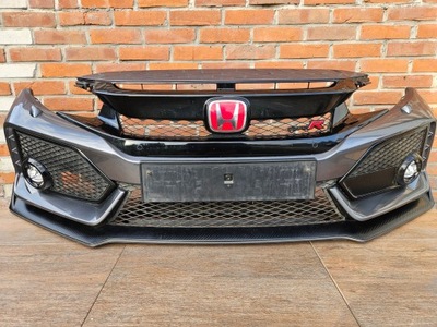 Honda civic x 10 17-21r бампер перед pdc омыватель type-r europa nh737m фото №1