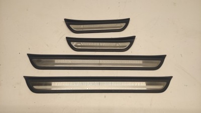 Накладка молдинг порог порог перед задняя kia ceed iii 17-24 фото №1