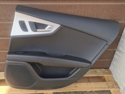 Обшивка двері задня задній правий шкіра audi a7 4g c7 фото №1