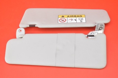 Защита солнцезащитная dacia sandero 2 ii lift 12-20 фото №1