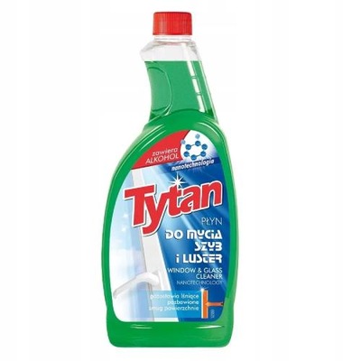 TYTAN Płyn do mycia szyb i luster zapas, 750ml