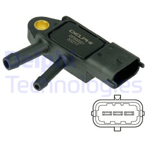 SENSOR DE PRESIÓN GASES DE ESCAPE VOLVO S40 D3 10-  