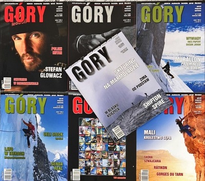 7 SZT MAGAZYN GÓRY GÓRSKI MAGAZYN SPORTOWY WYBRANE NUMERY Z LAT 2006