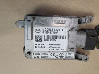 Блок управления модуль свет левый задняя mazda 6 ii gh оригинальный номер фото №1