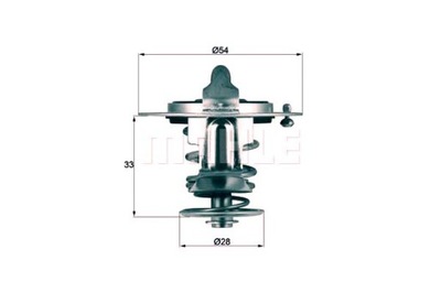 Mahle термостат hyundai accent ii 1.5 crdi lc фото №1