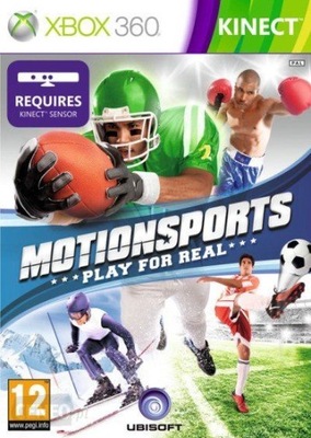 MOTIONSPORTS PLAY FOR REAL XBOX360 KINECT