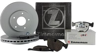 ZIMMERMANN TARCZE+KLOCKI P FORD FOCUS MK2 278MM 