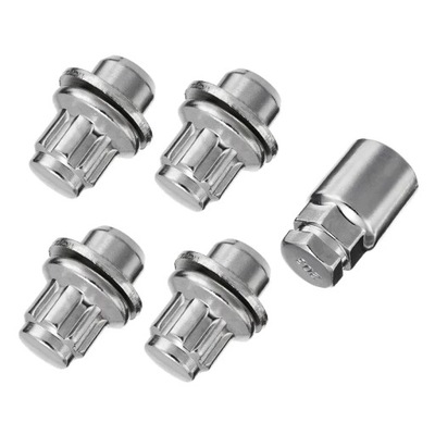 5Pcs Wheel Lug Bolt Stud Nut Car Locking Wheel Bolt Nuts M12 x 1.5 F~16636