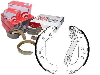 BREMBO JUEGO ZAPATAS DE FRENADO FSB4015 9290 M844  