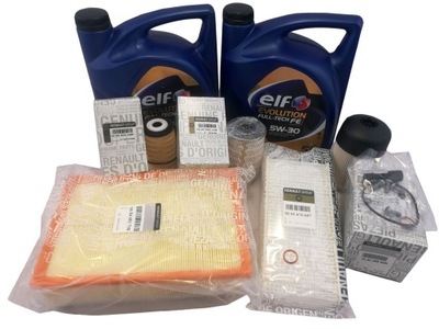 Набор фильтров масло renault master iii 2.3 dci оригинал фото №1