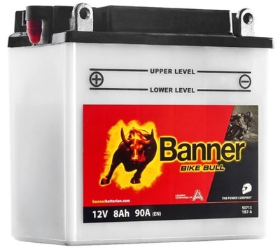 BANNER BIKE BULL 50713 12V 8AH 90A YB7-A