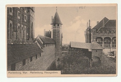 MALBORK. Marienburg Hausgraben
