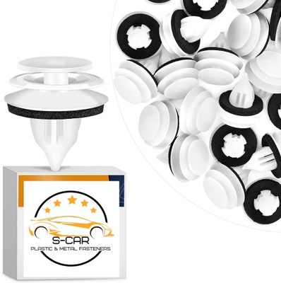 10x кліпса оббивка двері mazda rx8 cx-9 mazda 3 mazda 5 mazda 6 gj6r68abx фото №1