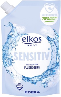Elkos Body Sensitiv mydło w płynie zapas 750ml DE